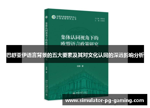 巴舒亚伊语言背景的五大要素及其对文化认同的深远影响分析