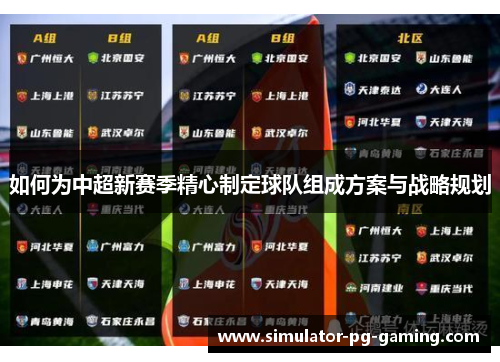 如何为中超新赛季精心制定球队组成方案与战略规划